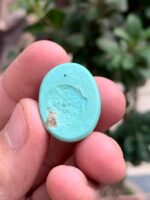 33.60-Carat Afghan Turquoise: A Majestic Gem of Color and Craftsmanship - Image 9
