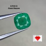 Most Rare 0.910 ct Green Hauyne from Badakhshan, Afghanistan