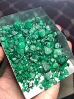 547.30ct Swat Emerald Rough Lot – Natural Green Crystals with Strong Cutting & Collector Potential - Image 7
