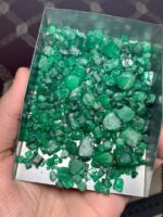 547.30ct Swat Emerald Rough Lot – Natural Green Crystals with Strong Cutting & Collector Potential - Image 9