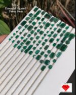 101 Carat Swat Emerald Faceted Lot – Natural Green Gemstones (12.87 × 8.50 × 4.55 mm)