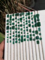 101 Carat Swat Emerald Faceted Lot – Natural Green Gemstones (12.87 × 8.50 × 4.55 mm) - Image 12