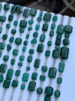101 Carat Swat Emerald Faceted Lot – Natural Green Gemstones (12.87 × 8.50 × 4.55 mm) - Image 3
