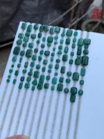 101 Carat Swat Emerald Faceted Lot – Natural Green Gemstones (12.87 × 8.50 × 4.55 mm) - Image 5