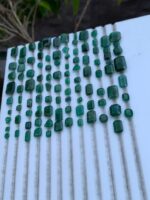 101 Carat Swat Emerald Faceted Lot – Natural Green Gemstones (12.87 × 8.50 × 4.55 mm) - Image 8