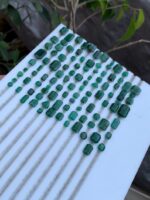 101 Carat Swat Emerald Faceted Lot – Natural Green Gemstones (12.87 × 8.50 × 4.55 mm) - Image 9