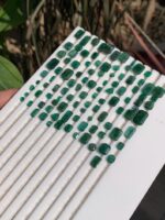 101 Carat Swat Emerald Faceted Lot – Natural Green Gemstones (12.87 × 8.50 × 4.55 mm) - Image 16