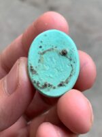 41ct Afghan Turquoise Cabochon: A Majestic Gem of Natural Splendor - Image 7