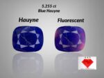 Most Rare 5.255 ct Blue Hauyne from Badakhshan, Afghanistan