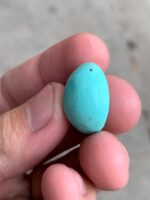 17.80ct Afghan Turquoise Cabochon: A Stone Shaped by Nature and Crafted for Art - Image 12