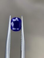 0.590 ct Cushion Cut Blue Hauyne  Rare Gemstone - Image 3