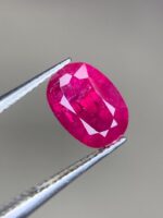 1.42ct Natural Faceted Afghan Ruby – A Rare Gemstone Full of Fire and Character - Image 5