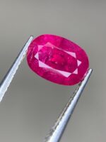 1.42ct Natural Faceted Afghan Ruby – A Rare Gemstone Full of Fire and Character - Image 8