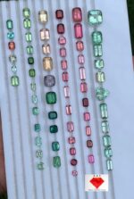 168.20 ct Tourmaline Lot From Africa
