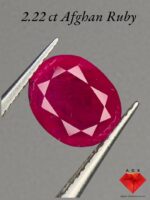 2.22 Carat Untreated Afghan Ruby – An Exquisite Treasure from Afghanistan’s Mines - Image 2