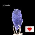 Rare 1.090 ct Hackmanite with Strong Tenebrescent Color Change and Fluorescent from Afghanistan