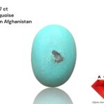 31.37-Carat Afghan Turquoise: A Monumental Gem of Grace and Heritage