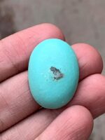 31.37-Carat Afghan Turquoise: A Monumental Gem of Grace and Heritage - Image 2