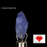 Rare 1.320 ct Hackmanite with Strong Tenebrescent Color Change and Fluorescent from Afghanistan