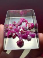 Scarlet Potential: 47.60ct Afghan Ruby Rough Lot - Image 5
