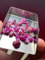 Scarlet Potential: 47.60ct Afghan Ruby Rough Lot - Image 8