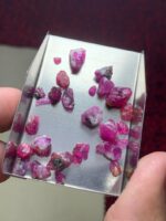 Crimson Craft: 37.90ct Afghan Ruby Rough Lot - Image 2