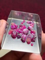 Crimson Craft: 37.90ct Afghan Ruby Rough Lot - Image 3