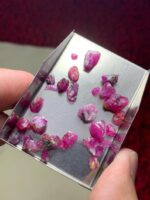 Crimson Craft: 37.90ct Afghan Ruby Rough Lot - Image 9