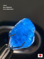 4.45 Ct Rare Afghanite from Afghanistan – A Striking Collector’s Gem