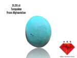 The Elegance of a 31.20 ct Afghan Turquoise