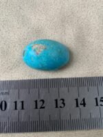 Captivating Afghan Turquoise: A 30.85 ct Cabochon Gem - Image 2