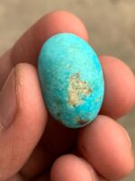 Captivating Afghan Turquoise: A 30.85 ct Cabochon Gem - Image 11