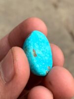 Captivating Afghan Turquoise: A 30.85 ct Cabochon Gem - Image 7