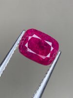 1.40ct Vivid Afghan Ruby: Faceted Gemstone for Custom Ring - Image 2