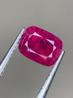 1.40ct Vivid Afghan Ruby: Faceted Gemstone for Custom Ring - Image 4