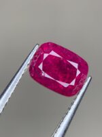 1.40ct Vivid Afghan Ruby: Faceted Gemstone for Custom Ring - Image 6
