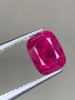 1.40ct Vivid Afghan Ruby: Faceted Gemstone for Custom Ring - Image 7