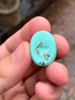 30.50-Carat Afghan Turquoise: A Majestic Gem of Color and Presence - Image 9