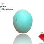 30.47-Carat Afghan Turquoise: A Gem of Grandeur and Character