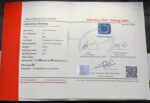 Most Rare Certifited 0.59 ct Blue Hauyne from Badakhshan, Afghanistan - Image 2