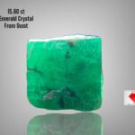 15.60ct Swat Emerald Crystal – Striking Natural Green with Impressive Form
