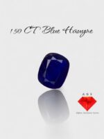 Super Rare 1.50 carat Blue Hauyne from Afghanistan