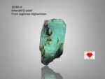 Bold and Brilliant: 22.80 Carat Emerald Crystal from Laghman