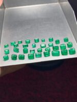 14.90 ct Faceted Emerald Lot from Swat – Natural Green Beryl Gemstones - Image 7
