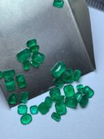14.90 ct Faceted Emerald Lot from Swat – Natural Green Beryl Gemstones - Image 9