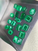 11.60 ct Faceted Emerald Lot: Stunning Panjshir and Swat Mix (7.05 × 5.50 × 2.37 mm) - Image 8