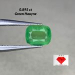 Most Rare 0.895 ct Green Hauyne from Badakhshan, Afghanistan