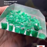 227 ct Swat Emerald Rough Lot – High-Volume Natural Gem Material