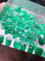 227 ct Swat Emerald Rough Lot – High-Volume Natural Gem Material - Image 3