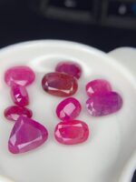 10.70ct Faceted Afghan Ruby (8x5x3mm): Natural Vivid Red Gemstone from the Mountains of Afghanistan - Image 2